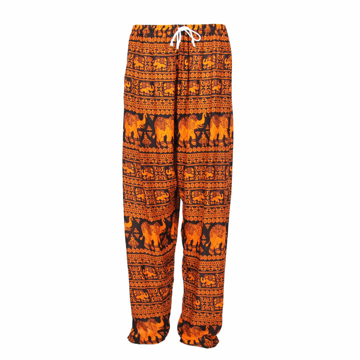 Thai Elephant Print Trousers