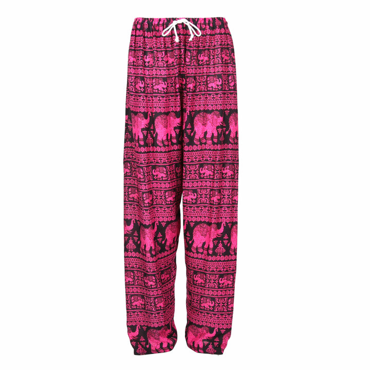 Thai Elephant Print Trousers