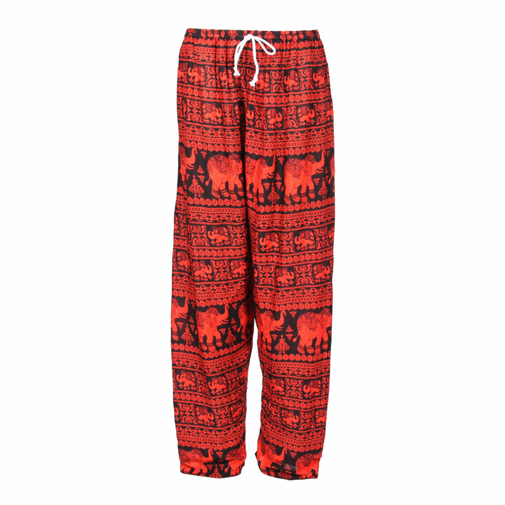 Thai Elephant Print Trousers