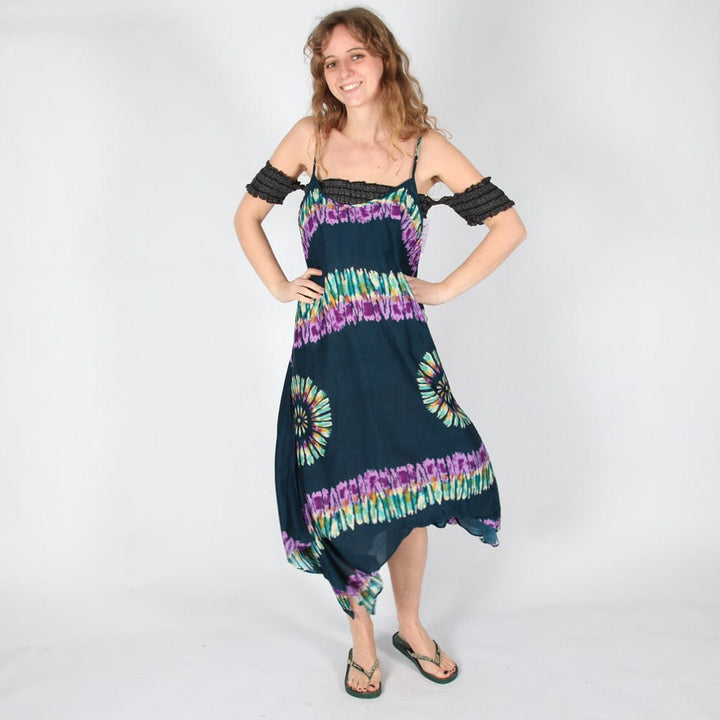 Tie Dye Strappy Dress..