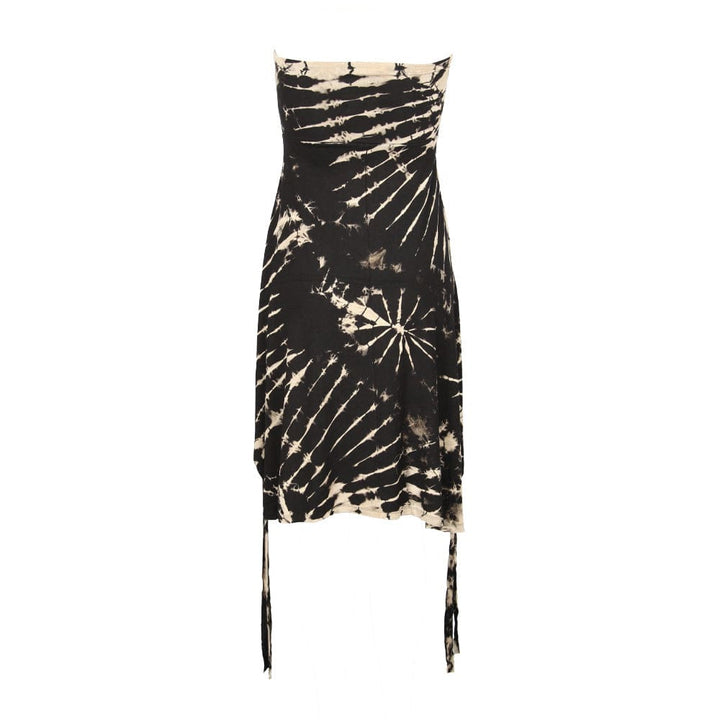 Tie Dye Bandeau Dress