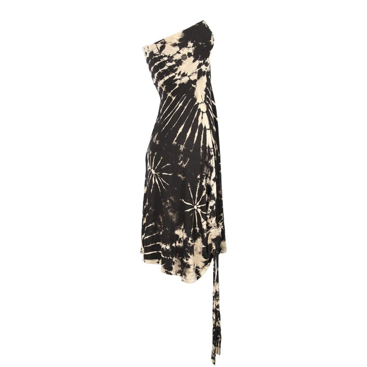 Tie Dye Bandeau Dress