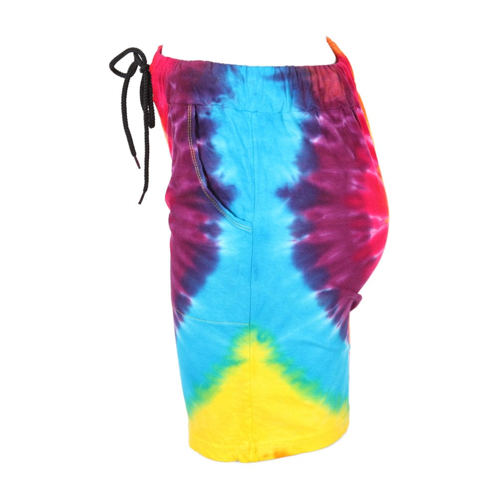 Petite Cotton Tie Dye shorts