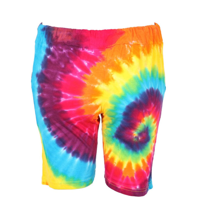 Petite Cotton Tie Dye shorts