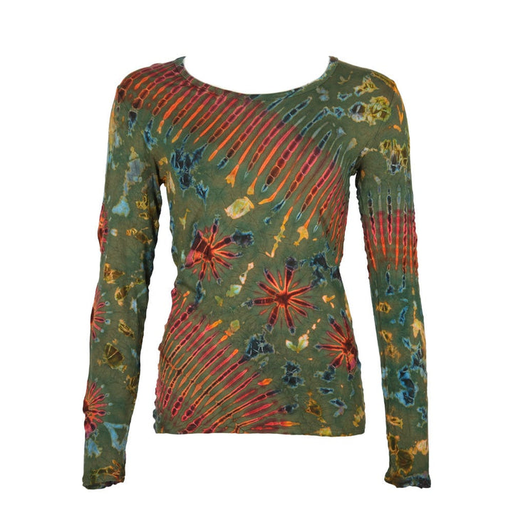 Long Sleeve Tie Dye T-Shirt