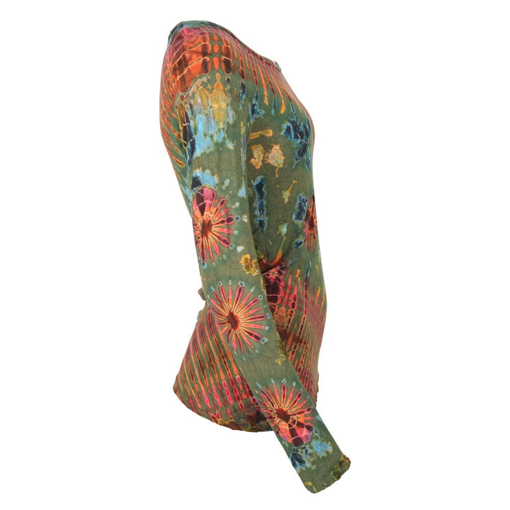 Long Sleeve Tie Dye T-Shirt