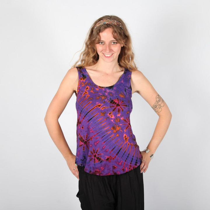 Tie Dye Floaty Tank Top