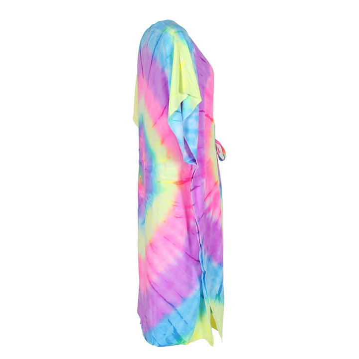 Tie Dye Beach Throw Over