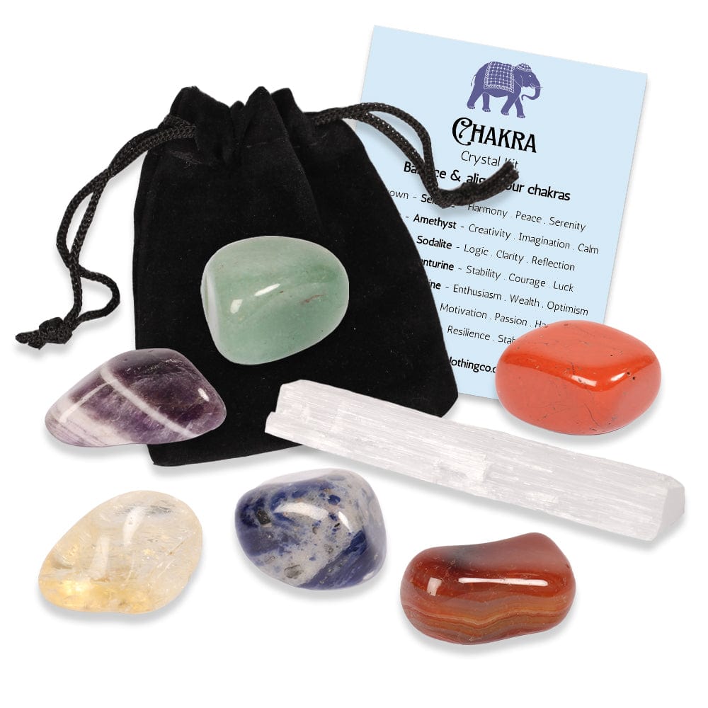 Chakra Crystal Beginners Kit - Set of 7 Tumble Stones
