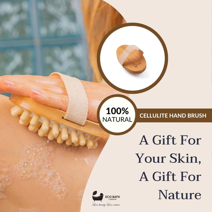 Eco Bath London Cellulite Hand Brush Massager