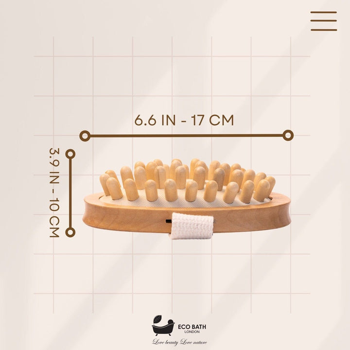 Eco Bath London Cellulite Hand Brush Massager