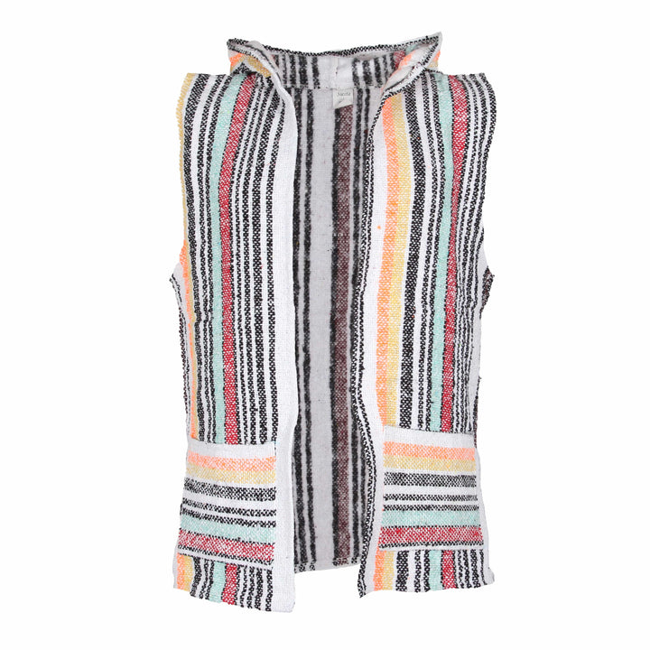 White Baja Chaleco Waistcoat