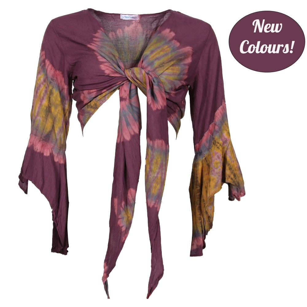 Bell Sleeve Wrap Top – The Hippy Clothing Co.