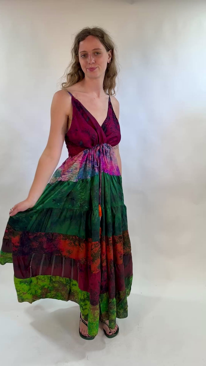 Tie Dye Picnic Dress