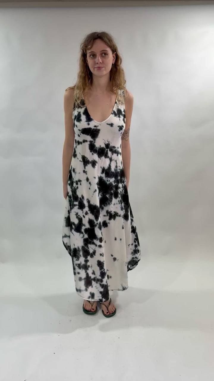 Circle Hem Tie Dye Dress..