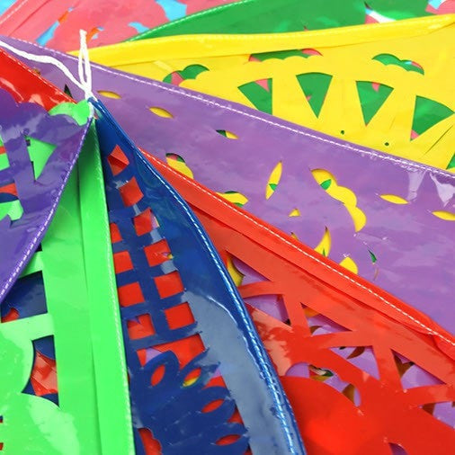 Picado Dia Muertos Bunting