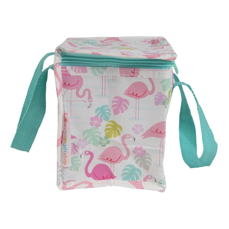 Tropical Flamingo Recycled Insulated Lunch Bag