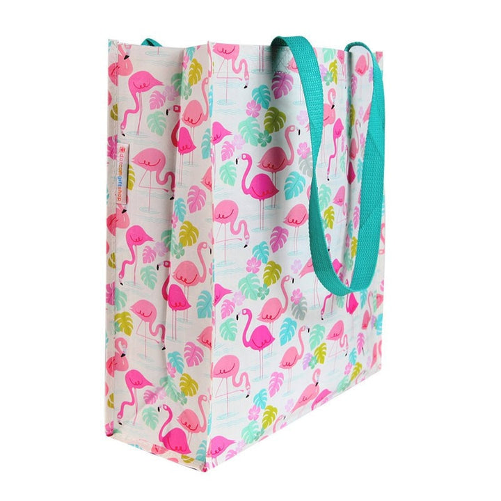 Tropical Flamingo Recycled Shopper Bag