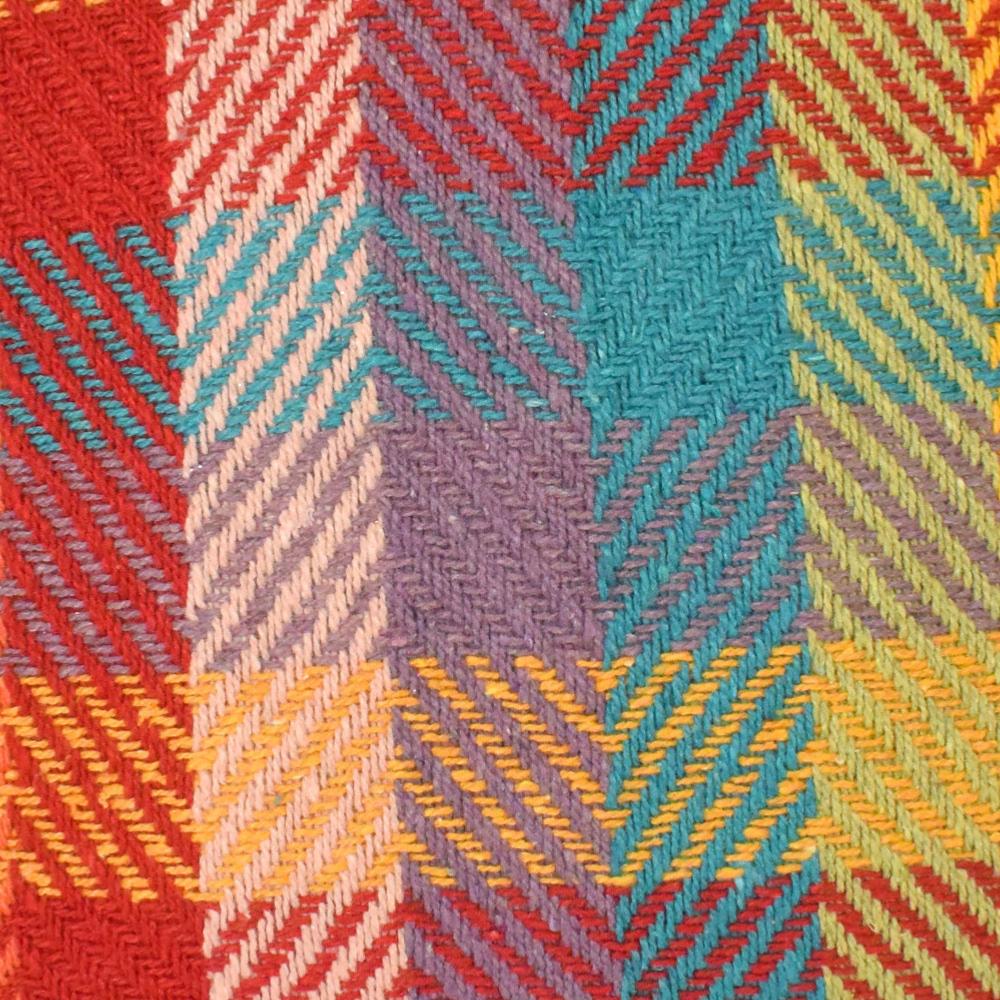 Colourful Recycled Cotton Cushion