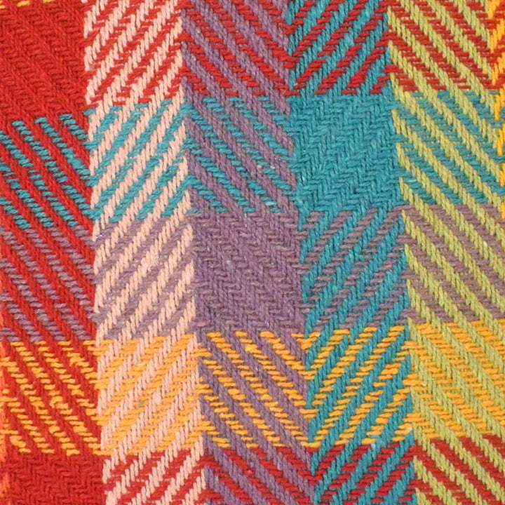 Colourful Recycled Cotton Cushion