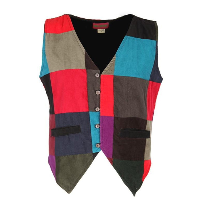 Velvet Patch Waistcoat