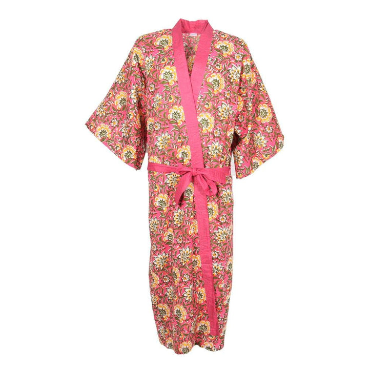 Cotton Kimono Gown