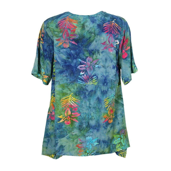 Short Sleeve Button Through Top