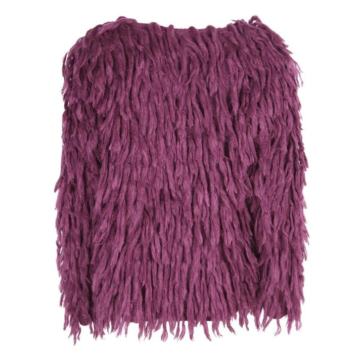 Shaggy Knit Cardi