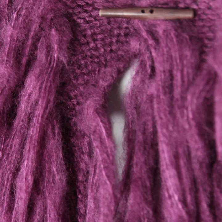 Shaggy Knit Cardi