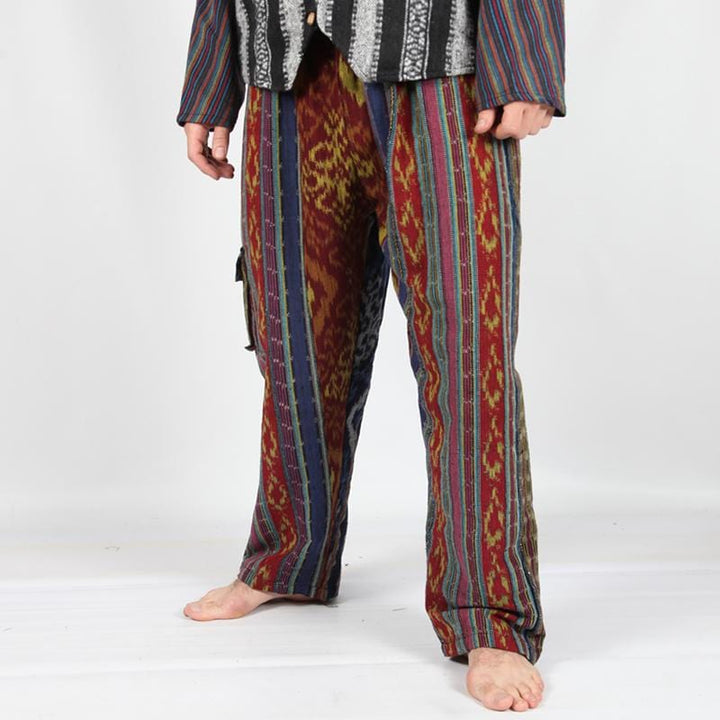 Ikat Dyed Trousers..