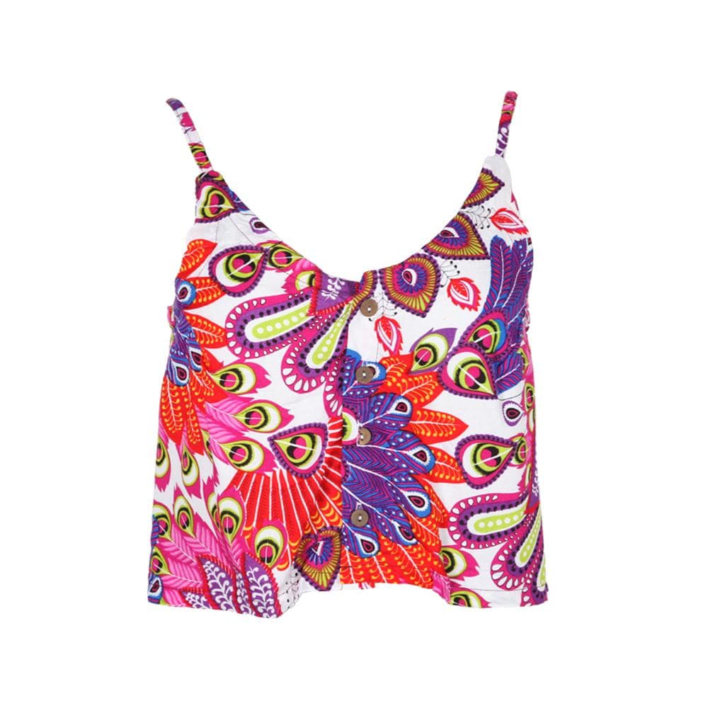 Petite Jungle Crop Top