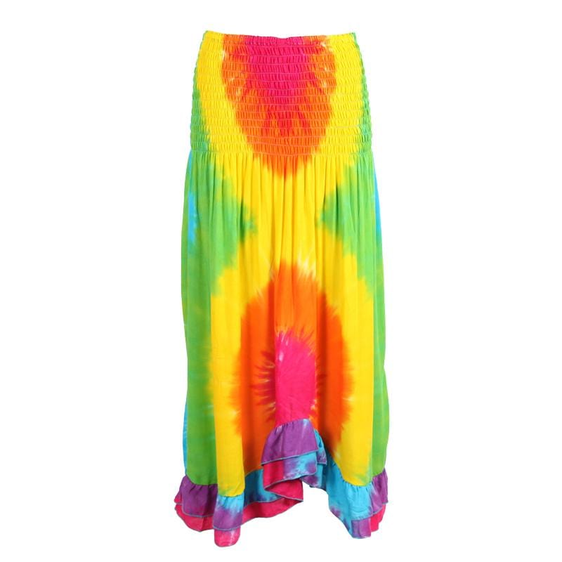 Tie Dye Bardot Dress