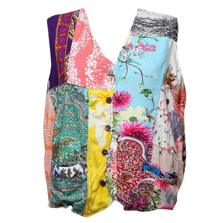 Colourful Festival Waistcoat