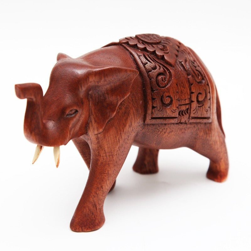 Wooden Elephant Ornament