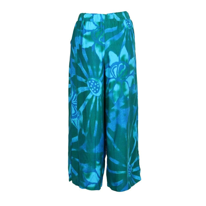 Cropped Bali Printed Trousers..