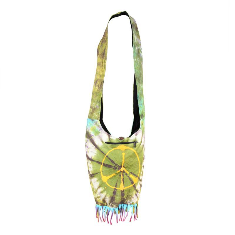 Tie Dye Peace Sling Bag
