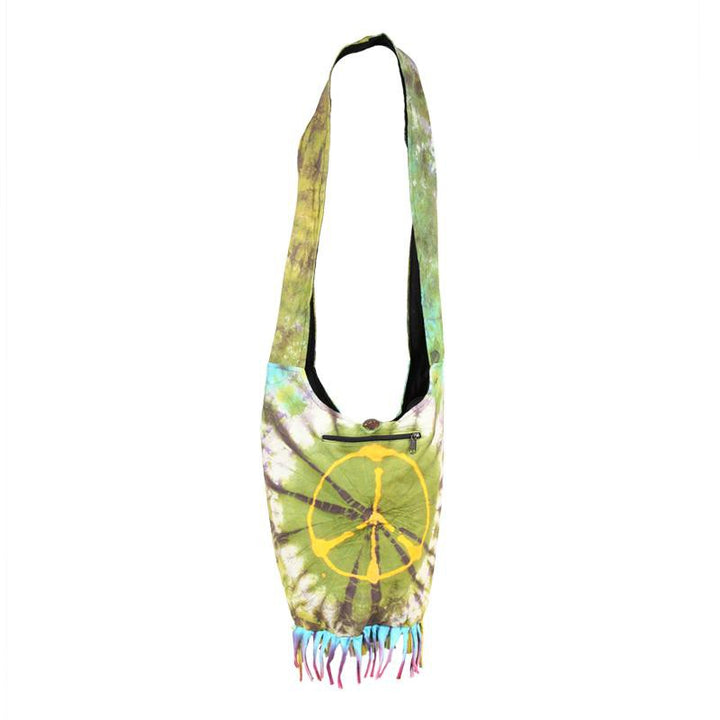Tie Dye Peace Sling Bag