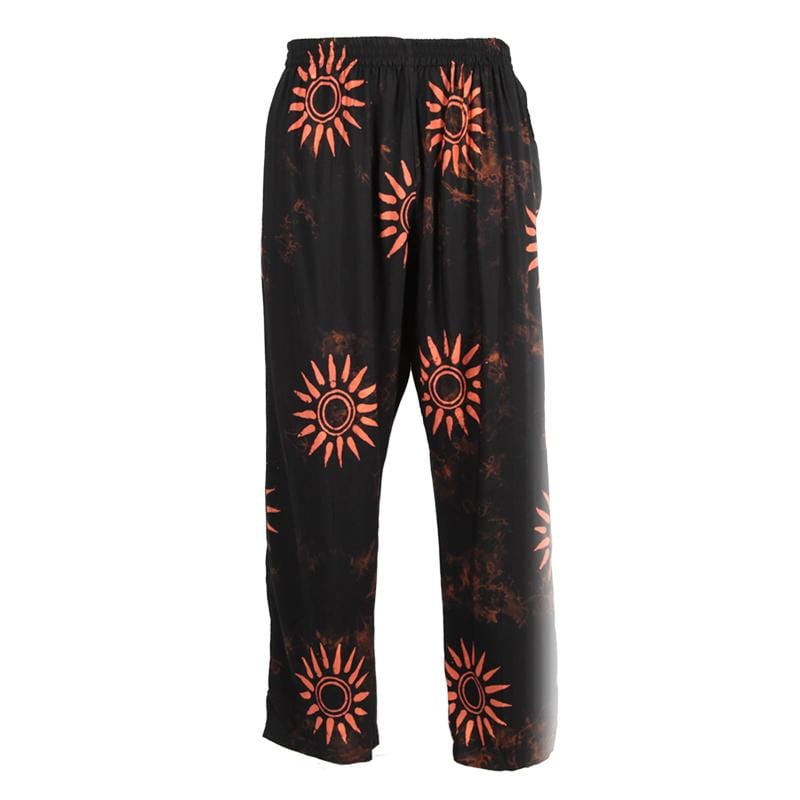 Batik Sun Pattern Trousers