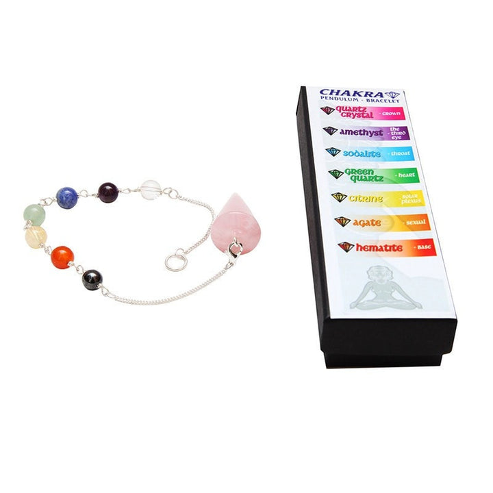 Chakra Pendulum Bracelet