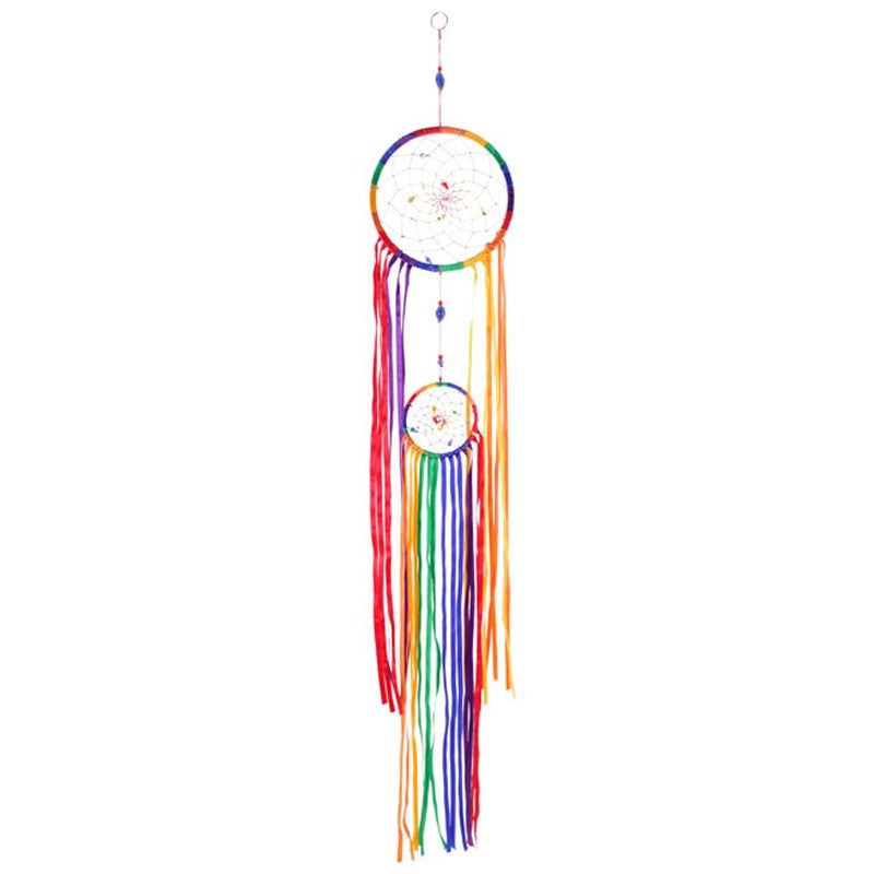 Rainbow Ribbon Dreamcatcher