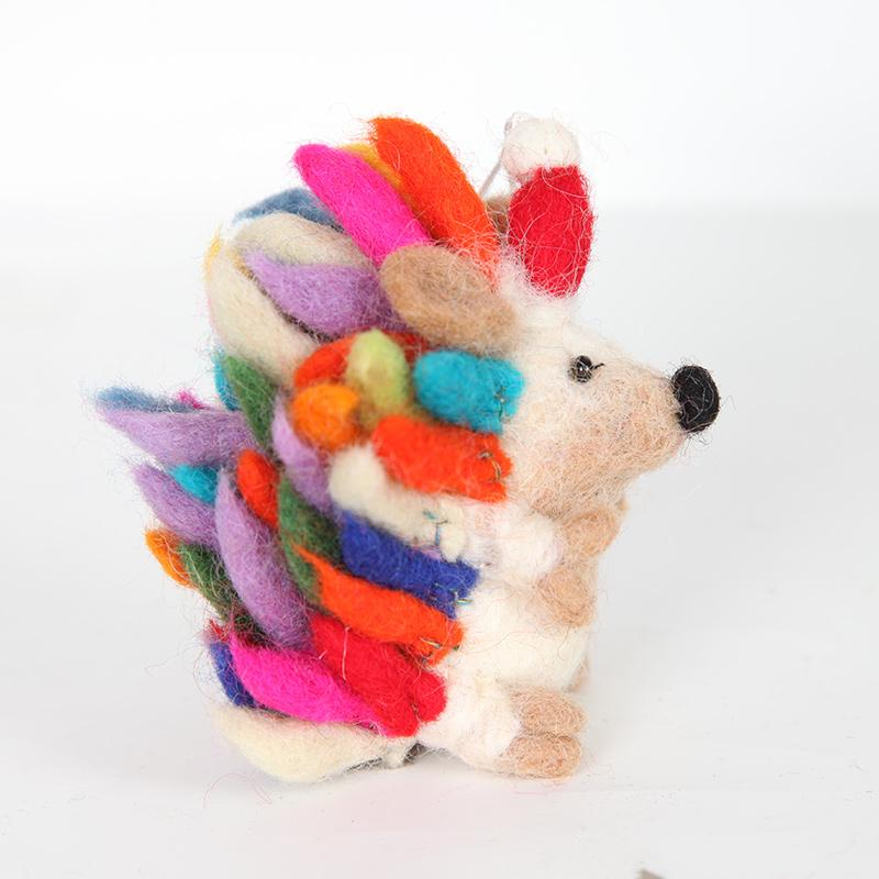Hanging Christmas Hedgehog