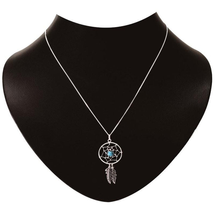 Dreamcatcher Sterling Silver Necklace