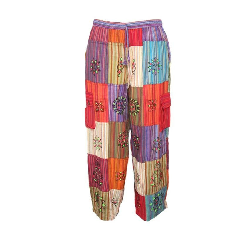 Gringo Multicoloured Handpainted Trousers