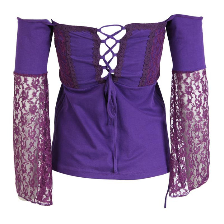 Bohemian Bardot Lace Top