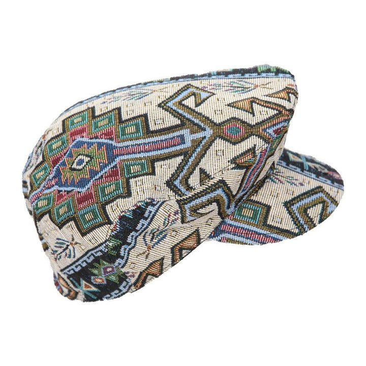 Gheri Cotton Flat Cap