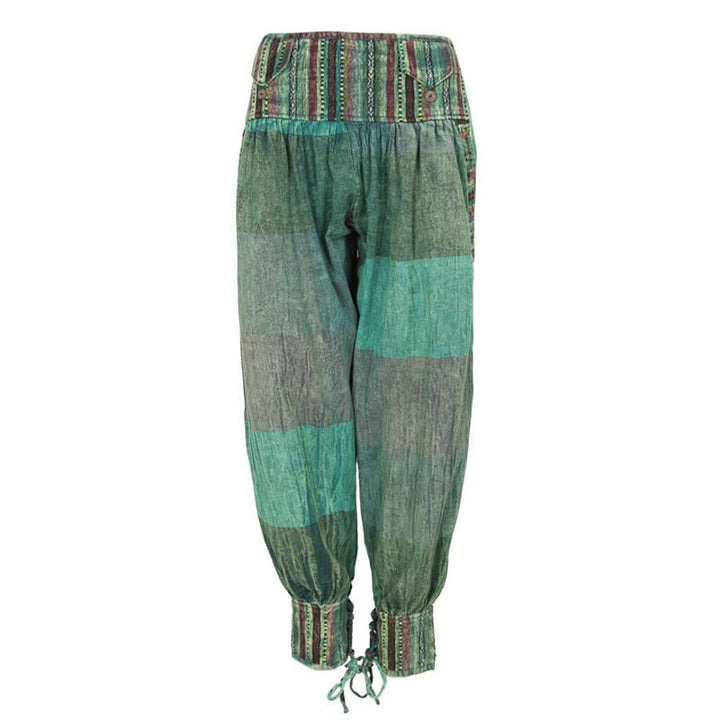 Cuffed Harem Trousers