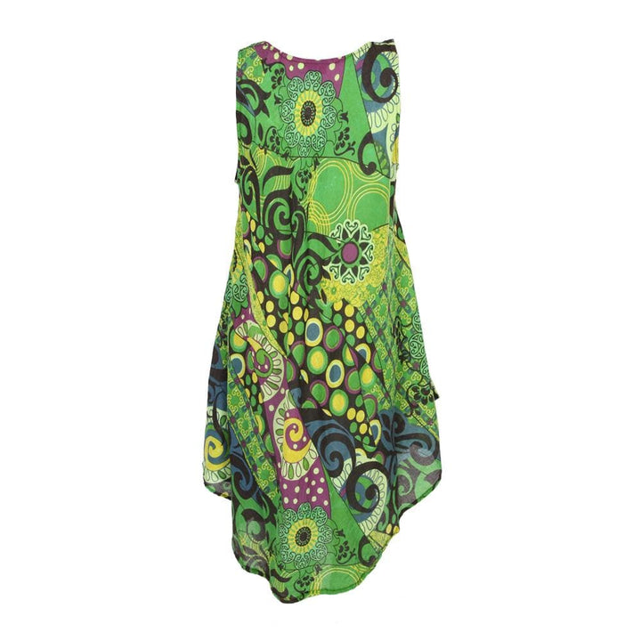 Sleeveless Umbrella Dress