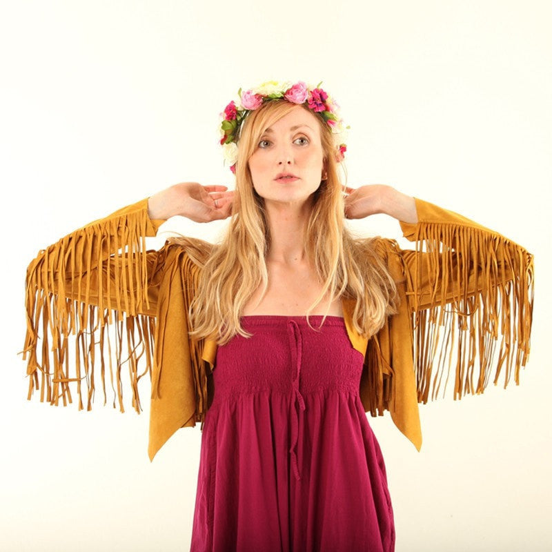 Premium Pink & White Flower Crown