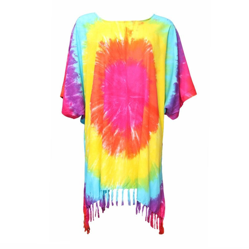 Tie Dye Beach Cover Up