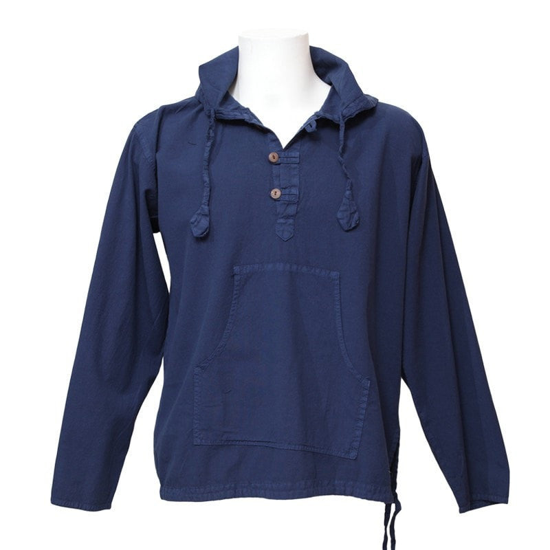 Relaxed Hooded Shirt